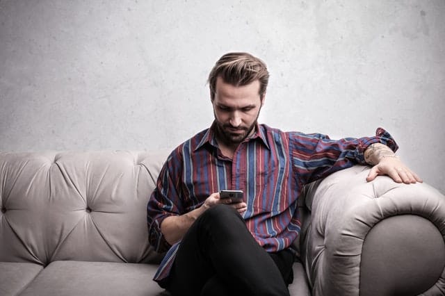 Man On Phone